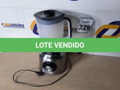 LOTE 229 - 01 LIQUIDIFICADOR PHILIPS WALITA 220VOLTS. (NO ESTADO) ATENÇÃO! FAZER A VISITAÇÃO ANTES DE ARREMATAR, NÃO SABEMOS SE FUNCIONA. LEILÃO NÃO TEM GARANTIA E NEM DEVOLUÇÃO, SUJEITO A POSSÍVEIS AVARIAS VISÍVEIS/OCULTAS E/OU AUSÊNCIA DE COMPONENTES.