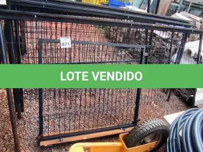 LOTE 071 - 04 TELAS DE ALAMBRADO PARA CERCADO 2,60CM X 1,20CM. (NO ESTADO) ATENÇÃO! FAZER A VISITAÇÃO ANTES DE ARREMATAR, NÃO SABEMOS SE FUNCIONA. LEILÃO NÃO TEM GARANTIA E NEM DEVOLUÇÃO, SUJEITO A POSSÍVEIS AVARIAS VISÍVEIS/OCULTAS E/OU AUSÊNCIA DE COMPONENTES.