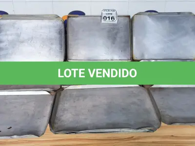 LOTE 016 - 01 LOTE C/FORMAS DIVERSAS EM ALUMÍNIO. (NO ESTADO) ATENÇÃO! FAZER A VISITAÇÃO ANTES DE ARREMATAR, NÃO SABEMOS SE FUNCIONA. LEILÃO NÃO TEM GARANTIA E NEM DEVOLUÇÃO, SUJEITO A POSSÍVEIS AVARIAS VISÍVEIS/OCULTAS E/OU AUSÊNCIA DE COMPONENTES.