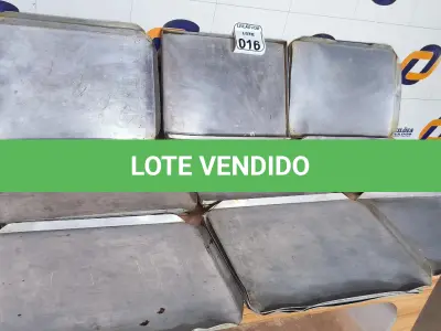 LOTE 016 - 01 LOTE C/FORMAS DIVERSAS EM ALUMÍNIO. (NO ESTADO) ATENÇÃO! FAZER A VISITAÇÃO ANTES DE ARREMATAR, NÃO SABEMOS SE FUNCIONA. LEILÃO NÃO TEM GARANTIA E NEM DEVOLUÇÃO, SUJEITO A POSSÍVEIS AVARIAS VISÍVEIS/OCULTAS E/OU AUSÊNCIA DE COMPONENTES.
