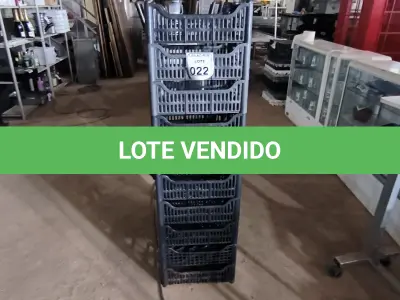 LOTE 022 - 10 CESTOS ORGANIZADORES EM PLÁSTICO NA COR PRETA. (NO ESTADO) ATENÇÃO! FAZER A VISITAÇÃO ANTES DE ARREMATAR, NÃO SABEMOS SE FUNCIONA. LEILÃO NÃO TEM GARANTIA E NEM DEVOLUÇÃO, SUJEITO A POSSÍVEIS AVARIAS VISÍVEIS/OCULTAS E/OU AUSÊNCIA DE COMPONENTES.