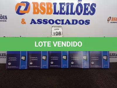 LOTE 108 - 05 REFLETORES LED AMBIENTE EXTERNO 100W(NOVO). (NO ESTADO) ATENÇÃO! FAZER A VISITAÇÃO ANTES DE ARREMATAR, NÃO SABEMOS SE FUNCIONA. LEILÃO NÃO TEM GARANTIA E NEM DEVOLUÇÃO, SUJEITO A POSSÍVEIS AVARIAS VISÍVEIS/OCULTAS E/OU AUSÊNCIA DE COMPONENTES.