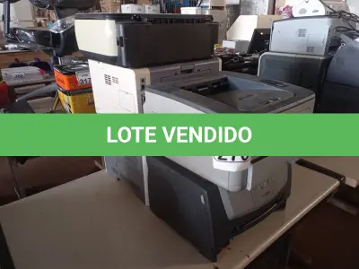 LOTE 270 - 05 IMPRESSORAS MARCAS E MODELOS DIVERSOS. (NO ESTADO) ATENÇÃO! FAZER A VISITAÇÃO ANTES DE ARREMATAR, NÃO SABEMOS SE FUNCIONA. LEILÃO NÃO TEM GARANTIA E NEM DEVOLUÇÃO, SUJEITO A POSSÍVEIS AVARIAS VISÍVEIS/OCULTAS E/OU AUSÊNCIA DE COMPONENTES.