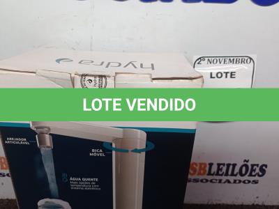 LOTE 053 - 01 TORNEIRA ELETRÔNICA PURAVITTA MARCA HYDRA(NOVO). (NO ESTADO) ATENÇÃO! FAZER A VISITAÇÃO ANTES DE ARREMATAR, NÃO SABEMOS SE FUNCIONA. LEILÃO NÃO TEM GARANTIA E NEM DEVOLUÇÃO, SUJEITO A POSSÍVEIS AVARIAS VISÍVEIS/OCULTAS E/OU AUSÊNCIA DE COMPONENTES.