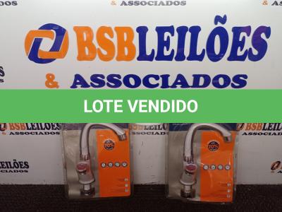 LOTE 030 - 04 TORNEIRAS MODELOS DIVERSOS MARCA TIGRE(NOVO). (NO ESTADO) ATENÇÃO! FAZER A VISITAÇÃO ANTES DE ARREMATAR, NÃO SABEMOS SE FUNCIONA. LEILÃO NÃO TEM GARANTIA E NEM DEVOLUÇÃO, SUJEITO A POSSÍVEIS AVARIAS VISÍVEIS/OCULTAS E/OU AUSÊNCIA DE COMPONENTES.