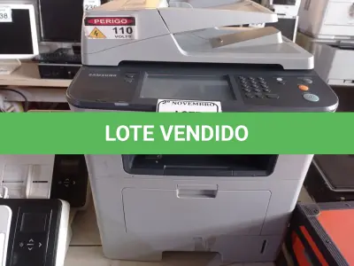 LOTE 281 - 01 IMPRESSORA MULTIFUNCIONAL MARCA SAMSUNG MODELO SCX5835FN. (NO ESTADO) ATENÇÃO! FAZER A VISITAÇÃO ANTES DE ARREMATAR, NÃO SABEMOS SE FUNCIONA. LEILÃO NÃO TEM GARANTIA E NEM DEVOLUÇÃO, SUJEITO A POSSÍVEIS AVARIAS VISÍVEIS/OCULTAS E/OU AUSÊNCIA DE COMPONENTES.
