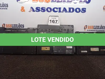 LOTE 167 - 03 NOTEBOOKS MARCAS E MODELOS DIVERSOS P/RETIRADA DE PEÇAS. (NO ESTADO) ATENÇÃO! FAZER A VISITAÇÃO ANTES DE ARREMATAR, NÃO SABEMOS SE FUNCIONA. LEILÃO NÃO TEM GARANTIA E NEM DEVOLUÇÃO, SUJEITO A POSSÍVEIS AVARIAS VISÍVEIS/OCULTAS E/OU AUSÊNCIA DE COMPONENTES.