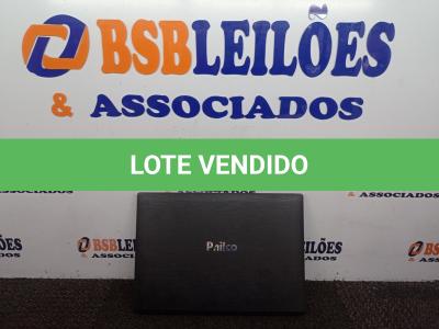 LOTE 095 - 01 NOTEBOOK MARCA PHILCO. (NO ESTADO) ATENÇÃO! FAZER A VISITAÇÃO ANTES DE ARREMATAR, NÃO SABEMOS SE FUNCIONA. LEILÃO NÃO TEM GARANTIA E NEM DEVOLUÇÃO, SUJEITO A POSSÍVEIS AVARIAS VISÍVEIS/OCULTAS E/OU AUSÊNCIA DE COMPONENTES.