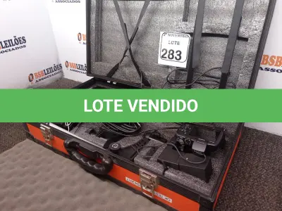 LOTE 283 - 01 KIT C/LEITOR BIOMÉTRICO, 01 FONTE E 01 CÂMERA FOTOGRÁFICA MARCA CANON. (NO ESTADO) ATENÇÃO! FAZER A VISITAÇÃO ANTES DE ARREMATAR, NÃO SABEMOS SE FUNCIONA. LEILÃO NÃO TEM GARANTIA E NEM DEVOLUÇÃO, SUJEITO A POSSÍVEIS AVARIAS VISÍVEIS/OCULTAS E/OU AUSÊNCIA DE COMPONENTES.