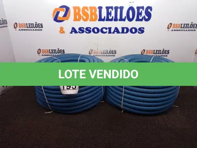 LOTE 195 - 02 ROLOS ELETRODUTOS CORRUGADOS(NOVO). (NO ESTADO) ATENÇÃO! FAZER A VISITAÇÃO ANTES DE ARREMATAR, NÃO SABEMOS SE FUNCIONA. LEILÃO NÃO TEM GARANTIA E NEM DEVOLUÇÃO, SUJEITO A POSSÍVEIS AVARIAS VISÍVEIS/OCULTAS E/OU AUSÊNCIA DE COMPONENTES.
