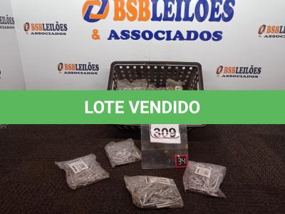 LOTE 309 - 01 LOTE C/GRANDE QUANTIDADE REBITES(NOVO). (NO ESTADO) ATENÇÃO! FAZER A VISITAÇÃO ANTES DE ARREMATAR, NÃO SABEMOS SE FUNCIONA. LEILÃO NÃO TEM GARANTIA E NEM DEVOLUÇÃO, SUJEITO A POSSÍVEIS AVARIAS VISÍVEIS/OCULTAS E/OU AUSÊNCIA DE COMPONENTES.