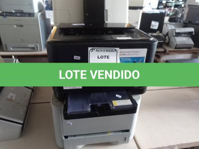 LOTE 318 - 03 IMPRESSORAS MARCAS E MODELOS DIVERSOS SENDO UMA MULTIFUNCIONAL. (NO ESTADO) ATENÇÃO! FAZER A VISITAÇÃO ANTES DE ARREMATAR, NÃO SABEMOS SE FUNCIONA. LEILÃO NÃO TEM GARANTIA E NEM DEVOLUÇÃO, SUJEITO A POSSÍVEIS AVARIAS VISÍVEIS/OCULTAS E/OU AUSÊNCIA DE COMPONENTES.
