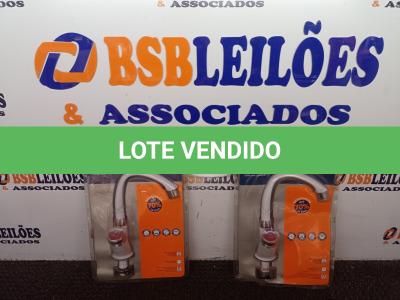LOTE 030 - 04 TORNEIRAS MODELOS DIVERSOS MARCA TIGRE(NOVO). (NO ESTADO) ATENÇÃO! FAZER A VISITAÇÃO ANTES DE ARREMATAR, NÃO SABEMOS SE FUNCIONA. LEILÃO NÃO TEM GARANTIA E NEM DEVOLUÇÃO, SUJEITO A POSSÍVEIS AVARIAS VISÍVEIS/OCULTAS E/OU AUSÊNCIA DE COMPONENTES.