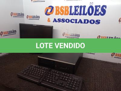 LOTE 271 - 01 CPU MARCA HP, 01 MONITOR MARCA LENOVO E 01 TECLADO. (NO ESTADO) ATENÇÃO! FAZER A VISITAÇÃO ANTES DE ARREMATAR, NÃO SABEMOS SE FUNCIONA. LEILÃO NÃO TEM GARANTIA E NEM DEVOLUÇÃO, SUJEITO A POSSÍVEIS AVARIAS VISÍVEIS/OCULTAS E/OU AUSÊNCIA DE COMPONENTES.