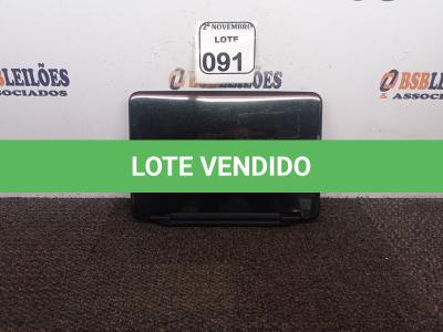 LOTE 091 - 01 NOTEBOOK MARCA DELL. (NO ESTADO) ATENÇÃO! FAZER A VISITAÇÃO ANTES DE ARREMATAR, NÃO SABEMOS SE FUNCIONA. LEILÃO NÃO TEM GARANTIA E NEM DEVOLUÇÃO, SUJEITO A POSSÍVEIS AVARIAS VISÍVEIS/OCULTAS E/OU AUSÊNCIA DE COMPONENTES.