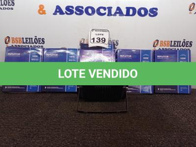 LOTE 139 - 05 REFLETORES LED AMBIENTE EXTERNO 100W(NOVO). (NO ESTADO) ATENÇÃO! FAZER A VISITAÇÃO ANTES DE ARREMATAR, NÃO SABEMOS SE FUNCIONA. LEILÃO NÃO TEM GARANTIA E NEM DEVOLUÇÃO, SUJEITO A POSSÍVEIS AVARIAS VISÍVEIS/OCULTAS E/OU AUSÊNCIA DE COMPONENTES.