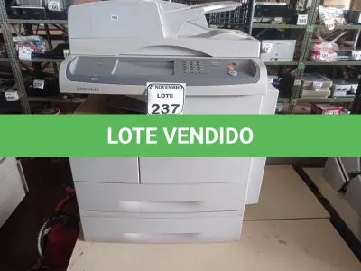 LOTE 237 - 01 IMPRESSORA MULTIFUNCIONAL MARCA SAMSUNG MODELO 6555NX. (NO ESTADO) ATENÇÃO! FAZER A VISITAÇÃO ANTES DE ARREMATAR, NÃO SABEMOS SE FUNCIONA. LEILÃO NÃO TEM GARANTIA E NEM DEVOLUÇÃO, SUJEITO A POSSÍVEIS AVARIAS VISÍVEIS/OCULTAS E/OU AUSÊNCIA DE COMPONENTES.