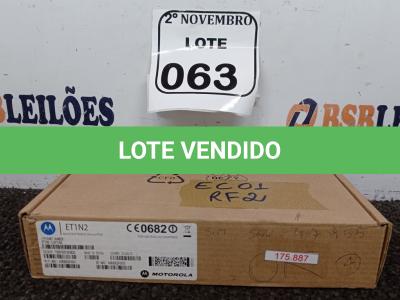 LOTE 063 - 01 TABLET MARCA MOTOROLA MODELO ET1 S/CARREGADOR. (NO ESTADO) ATENÇÃO! FAZER A VISITAÇÃO ANTES DE ARREMATAR, NÃO SABEMOS SE FUNCIONA. LEILÃO NÃO TEM GARANTIA E NEM DEVOLUÇÃO, SUJEITO A POSSÍVEIS AVARIAS VISÍVEIS/OCULTAS E/OU AUSÊNCIA DE COMPONENTES.