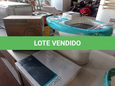 LOTE 386 - 01 VASO ACOPLADO MARCA DECA NA COR BRANCA(NOVO). (NO ESTADO) ATENÇÃO! FAZER A VISITAÇÃO ANTES DE ARREMATAR, NÃO SABEMOS SE FUNCIONA. LEILÃO NÃO TEM GARANTIA E NEM DEVOLUÇÃO, SUJEITO A POSSÍVEIS AVARIAS VISÍVEIS/OCULTAS E/OU AUSÊNCIA DE COMPONENTES.