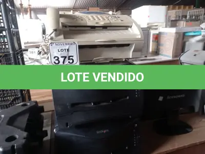 LOTE 375 - 03 IMPRESSORAS MARCAS E MODELOS DIVERSOS SENDO UMA SAMSUMG COLORIDA E 01APARELHO DE FAX. (NO ESTADO) ATENÇÃO! FAZER A VISITAÇÃO ANTES DE ARREMATAR, NÃO SABEMOS SE FUNCIONA. LEILÃO NÃO TEM GARANTIA E NEM DEVOLUÇÃO, SUJEITO A POSSÍVEIS AVARIAS VISÍVEIS/OCULTAS E/OU AUSÊNCIA DE COMPONENTES.