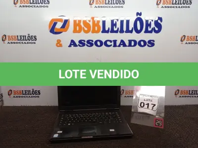 LOTE 017 - 01 NOTEBOOK MARCA WIN. (NO ESTADO) ATENÇÃO! FAZER A VISITAÇÃO ANTES DE ARREMATAR, NÃO SABEMOS SE FUNCIONA. LEILÃO NÃO TEM GARANTIA E NEM DEVOLUÇÃO, SUJEITO A POSSÍVEIS AVARIAS VISÍVEIS/OCULTAS E/OU AUSÊNCIA DE COMPONENTES.
