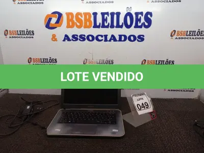 LOTE 049 - 01 NOTEBOOK MARCA DELL C/FONTE I5 DE TERCEIRA 2GIGAS DE RAM HD 500GB. (NO ESTADO) ATENÇÃO! FAZER A VISITAÇÃO ANTES DE ARREMATAR, NÃO SABEMOS SE FUNCIONA. LEILÃO NÃO TEM GARANTIA E NEM DEVOLUÇÃO, SUJEITO A POSSÍVEIS AVARIAS VISÍVEIS/OCULTAS E/OU AUSÊNCIA DE COMPONENTES.