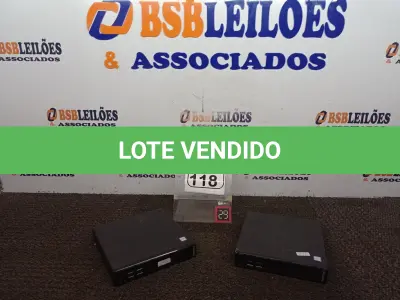 LOTE 118 - 02 MINIS CPU MARCA POSITIVO P/RETIRADA DE PEÇAS. (NO ESTADO) ATENÇÃO! FAZER A VISITAÇÃO ANTES DE ARREMATAR, NÃO SABEMOS SE FUNCIONA. LEILÃO NÃO TEM GARANTIA E NEM DEVOLUÇÃO, SUJEITO A POSSÍVEIS AVARIAS VISÍVEIS/OCULTAS E/OU AUSÊNCIA DE COMPONENTES.