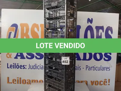 LOTE 452 - 10 CESTAS ORGANIZADORAS DE PLÁSTICO (NOVO). (NO ESTADO) ATENÇÃO! FAZER A VISITAÇÃO ANTES DE ARREMATAR, NÃO SABEMOS SE FUNCIONA. LEILÃO NÃO TEM GARANTIA E NEM DEVOLUÇÃO, SUJEITO A POSSÍVEIS AVARIAS VISÍVEIS/OCULTAS E/OU AUSÊNCIA DE COMPONENTES.