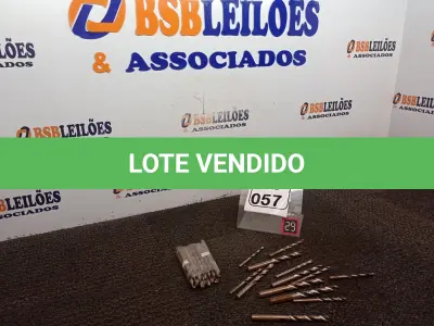 LOTE 057 - 01 LOTE C/APROXIMADAMENTE 20 BROCAS MODELOS DIVERSOS. (NO ESTADO) ATENÇÃO! FAZER A VISITAÇÃO ANTES DE ARREMATAR, NÃO SABEMOS SE FUNCIONA. LEILÃO NÃO TEM GARANTIA E NEM DEVOLUÇÃO, SUJEITO A POSSÍVEIS AVARIAS VISÍVEIS/OCULTAS E/OU AUSÊNCIA DE COMPONENTES.