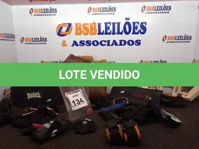 LOTE 134 - 01 LOTE C/VÁRIOS ACESSÓRIOS P/MUSCULAÇÃO. (NO ESTADO) ATENÇÃO! FAZER A VISITAÇÃO ANTES DE ARREMATAR, NÃO SABEMOS SE FUNCIONA. LEILÃO NÃO TEM GARANTIA E NEM DEVOLUÇÃO, SUJEITO A POSSÍVEIS AVARIAS VISÍVEIS/OCULTAS E/OU AUSÊNCIA DE COMPONENTES.