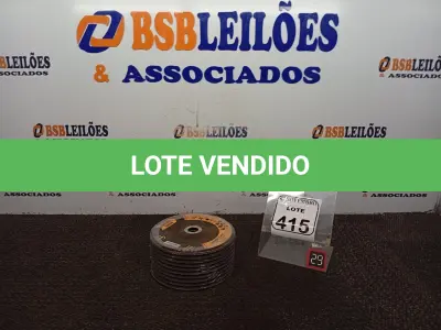 LOTE 415 - 10 DISCOS FLAP 115X22MM ÓXIDO DE ALUMÍNIO MARCA FERTAK(NOVO). (NO ESTADO) ATENÇÃO! FAZER A VISITAÇÃO ANTES DE ARREMATAR, NÃO SABEMOS SE FUNCIONA. LEILÃO NÃO TEM GARANTIA E NEM DEVOLUÇÃO, SUJEITO A POSSÍVEIS AVARIAS VISÍVEIS/OCULTAS E/OU AUSÊNCIA DE COMPONENTES.