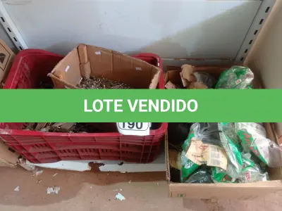 LOTE 190 - 01 LOTE COM GRANDE QUANTIDADE DE ESPAÇADORES PARA ASSENTAMENTO DE PISO E MATERIAIS DIVERSOS. (NO ESTADO) ATENÇÃO! FAZER A VISITAÇÃO ANTES DE ARREMATAR, NÃO SABEMOS SE FUNCIONA. LEILÃO NÃO TEM GARANTIA E NEM DEVOLUÇÃO, SUJEITO A POSSÍVEIS AVARIAS VISÍVEIS/OCULTAS E/OU AUSÊNCIA DE COMPONENTES.