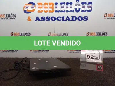 LOTE 025 - 01 NOTEBOOK MARCA LENOVO AMD A6-RADEON DDR 3 4 DE MEMÓRIA RAM HD DE 500 SEGURANDO A BATERIA E CARREGADOR ORIGINAL. (NO ESTADO) ATENÇÃO! FAZER A VISITAÇÃO ANTES DE ARREMATAR, NÃO SABEMOS SE FUNCIONA. LEILÃO NÃO TEM GARANTIA E NEM DEVOLUÇÃO, SUJEITO A POSSÍVEIS AVARIAS VISÍVEIS/OCULTAS E/OU AUSÊNCIA DE COMPONENTES.
