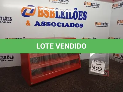 LOTE 422 - 01 CAIXA DE FERRO ORGANIZADORA P/BROCAS MARCA TRAMONTINA. (NO ESTADO) ATENÇÃO! FAZER A VISITAÇÃO ANTES DE ARREMATAR, NÃO SABEMOS SE FUNCIONA. LEILÃO NÃO TEM GARANTIA E NEM DEVOLUÇÃO, SUJEITO A POSSÍVEIS AVARIAS VISÍVEIS/OCULTAS E/OU AUSÊNCIA DE COMPONENTES.