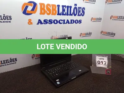 LOTE 017 - 01 NOTEBOOK MARCA WIN. (NO ESTADO) ATENÇÃO! FAZER A VISITAÇÃO ANTES DE ARREMATAR, NÃO SABEMOS SE FUNCIONA. LEILÃO NÃO TEM GARANTIA E NEM DEVOLUÇÃO, SUJEITO A POSSÍVEIS AVARIAS VISÍVEIS/OCULTAS E/OU AUSÊNCIA DE COMPONENTES.