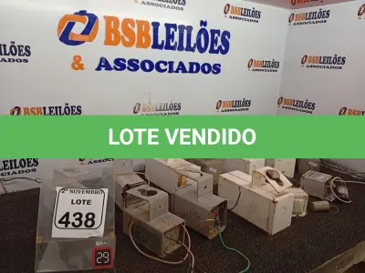 LOTE 438 - 01 LOTE C/VÁRIOS REATORES MARCAS E MODELOS DIVERSOS (NO ESTADO) ATENÇÃO! FAZER A VISITAÇÃO ANTES DE ARREMATAR, NÃO SABEMOS SE FUNCIONA. LEILÃO NÃO TEM GARANTIA E NEM DEVOLUÇÃO, SUJEITO A POSSÍVEIS AVARIAS VISÍVEIS/OCULTAS E/OU AUSÊNCIA DE COMPONENTES.