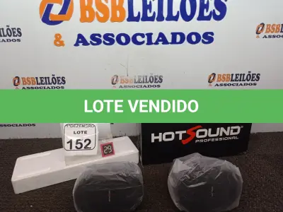 LOTE 152 - 01 ÁUDIO SPEAKER MARCA HOTSOUND MODELO HSB-3WPP(NOVO). (NO ESTADO) ATENÇÃO! FAZER A VISITAÇÃO ANTES DE ARREMATAR, NÃO SABEMOS SE FUNCIONA. LEILÃO NÃO TEM GARANTIA E NEM DEVOLUÇÃO, SUJEITO A POSSÍVEIS AVARIAS VISÍVEIS/OCULTAS E/OU AUSÊNCIA DE COMPONENTES.