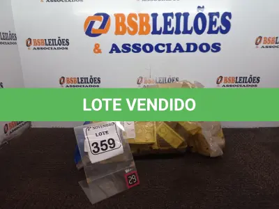 LOTE 359 - 01 SACO DE CAIXAS PARA EMBUTIR AMARELA STANDART(NOVO). (NO ESTADO) ATENÇÃO! FAZER A VISITAÇÃO ANTES DE ARREMATAR, NÃO SABEMOS SE FUNCIONA. LEILÃO NÃO TEM GARANTIA E NEM DEVOLUÇÃO, SUJEITO A POSSÍVEIS AVARIAS VISÍVEIS/OCULTAS E/OU AUSÊNCIA DE COMPONENTES.