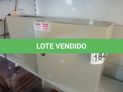 LOTE 184 - 02 CAIXAS DE FERRO P/QUADROS ELÉTRICOS. (NO ESTADO) ATENÇÃO! FAZER A VISITAÇÃO ANTES DE ARREMATAR, NÃO SABEMOS SE FUNCIONA. LEILÃO NÃO TEM GARANTIA E NEM DEVOLUÇÃO, SUJEITO A POSSÍVEIS AVARIAS VISÍVEIS/OCULTAS E/OU AUSÊNCIA DE COMPONENTES.