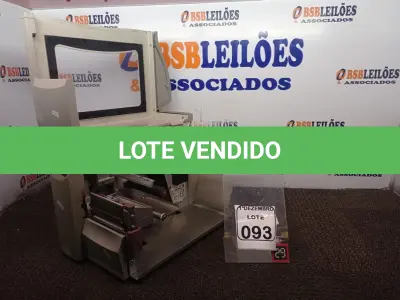 LOTE 093 - 01 IMPRESSORA DE ETIQUETAS MARCA ZEBRA. (NO ESTADO) ATENÇÃO! FAZER A VISITAÇÃO ANTES DE ARREMATAR, NÃO SABEMOS SE FUNCIONA. LEILÃO NÃO TEM GARANTIA E NEM DEVOLUÇÃO, SUJEITO A POSSÍVEIS AVARIAS VISÍVEIS/OCULTAS E/OU AUSÊNCIA DE COMPONENTES.