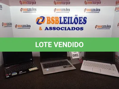LOTE 085 - 03 NOTEBOOK’S MARCAS E MODELOS DIVERSOS P/RETIRADA DE PEÇAS. (NO ESTADO) ATENÇÃO! FAZER A VISITAÇÃO ANTES DE ARREMATAR, NÃO SABEMOS SE FUNCIONA. LEILÃO NÃO TEM GARANTIA E NEM DEVOLUÇÃO, SUJEITO A POSSÍVEIS AVARIAS VISÍVEIS/OCULTAS E/OU AUSÊNCIA DE COMPONENTES.