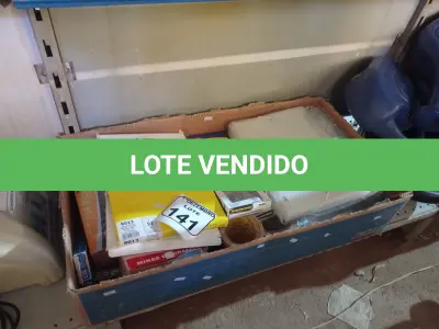 LOTE 141 - 01 LOTE C/DIVERSOS MATERIAIS P/ESCRITÓRIO. (NO ESTADO) ATENÇÃO! FAZER A VISITAÇÃO ANTES DE ARREMATAR, NÃO SABEMOS SE FUNCIONA. LEILÃO NÃO TEM GARANTIA E NEM DEVOLUÇÃO, SUJEITO A POSSÍVEIS AVARIAS VISÍVEIS/OCULTAS E/OU AUSÊNCIA DE COMPONENTES.