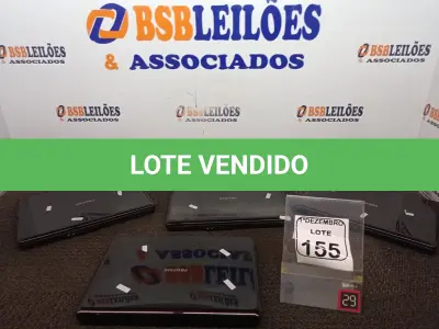 LOTE 155 - 04 NOTEBOOK’S MARCAS E MODELOS DIVERSOS P/RETIRADA DE PEÇAS. (NO ESTADO) ATENÇÃO! FAZER A VISITAÇÃO ANTES DE ARREMATAR, NÃO SABEMOS SE FUNCIONA. LEILÃO NÃO TEM GARANTIA E NEM DEVOLUÇÃO, SUJEITO A POSSÍVEIS AVARIAS VISÍVEIS/OCULTAS E/OU AUSÊNCIA DE COMPONENTES.