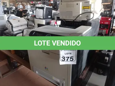 LOTE 375 - 03 IMPRESSORAS MARCAS E MODELOS DIVERSOS SENDO UMA SAMSUMG COLORIDA E 01APARELHO DE FAX. (NO ESTADO) ATENÇÃO! FAZER A VISITAÇÃO ANTES DE ARREMATAR, NÃO SABEMOS SE FUNCIONA. LEILÃO NÃO TEM GARANTIA E NEM DEVOLUÇÃO, SUJEITO A POSSÍVEIS AVARIAS VISÍVEIS/OCULTAS E/OU AUSÊNCIA DE COMPONENTES.