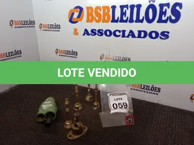 LOTE 059 - 01 INJETOR P/BOMBA DE POÇO. (NO ESTADO) ATENÇÃO! FAZER A VISITAÇÃO ANTES DE ARREMATAR, NÃO SABEMOS SE FUNCIONA. LEILÃO NÃO TEM GARANTIA E NEM DEVOLUÇÃO, SUJEITO A POSSÍVEIS AVARIAS VISÍVEIS/OCULTAS E/OU AUSÊNCIA DE COMPONENTES.