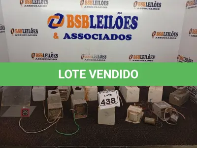 LOTE 438 - 01 LOTE C/VÁRIOS REATORES MARCAS E MODELOS DIVERSOS (NO ESTADO) ATENÇÃO! FAZER A VISITAÇÃO ANTES DE ARREMATAR, NÃO SABEMOS SE FUNCIONA. LEILÃO NÃO TEM GARANTIA E NEM DEVOLUÇÃO, SUJEITO A POSSÍVEIS AVARIAS VISÍVEIS/OCULTAS E/OU AUSÊNCIA DE COMPONENTES.