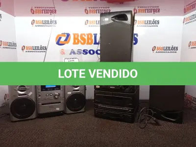 LOTE 003 - 02 MICROSSYSTEM MARCA PHILIPS E PHILCO. (NO ESTADO) ATENÇÃO! FAZER A VISITAÇÃO ANTES DE ARREMATAR, NÃO SABEMOS SE FUNCIONA. LEILÃO NÃO TEM GARANTIA E NEM DEVOLUÇÃO, SUJEITO A POSSÍVEIS AVARIAS VISÍVEIS/OCULTAS E/OU AUSÊNCIA DE COMPONENTES.