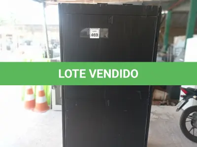 LOTE 469 - 01 RACK DE FERRO MARCA APC. (NO ESTADO) ATENÇÃO! FAZER A VISITAÇÃO ANTES DE ARREMATAR, NÃO SABEMOS SE FUNCIONA. LEILÃO NÃO TEM GARANTIA E NEM DEVOLUÇÃO, SUJEITO A POSSÍVEIS AVARIAS VISÍVEIS/OCULTAS E/OU AUSÊNCIA DE COMPONENTES.
