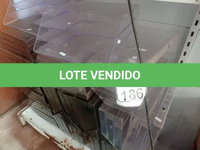 LOTE 186 - 01 LOTE C/VÁRIOS ORGANIZADORES P/DOCUMENTOS. (NO ESTADO) ATENÇÃO! FAZER A VISITAÇÃO ANTES DE ARREMATAR, NÃO SABEMOS SE FUNCIONA. LEILÃO NÃO TEM GARANTIA E NEM DEVOLUÇÃO, SUJEITO A POSSÍVEIS AVARIAS VISÍVEIS/OCULTAS E/OU AUSÊNCIA DE COMPONENTES.