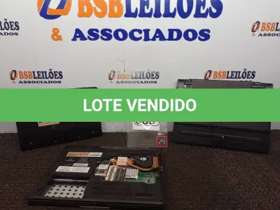 LOTE 085 - 03 NOTEBOOK’S MARCAS E MODELOS DIVERSOS P/RETIRADA DE PEÇAS. (NO ESTADO) ATENÇÃO! FAZER A VISITAÇÃO ANTES DE ARREMATAR, NÃO SABEMOS SE FUNCIONA. LEILÃO NÃO TEM GARANTIA E NEM DEVOLUÇÃO, SUJEITO A POSSÍVEIS AVARIAS VISÍVEIS/OCULTAS E/OU AUSÊNCIA DE COMPONENTES.